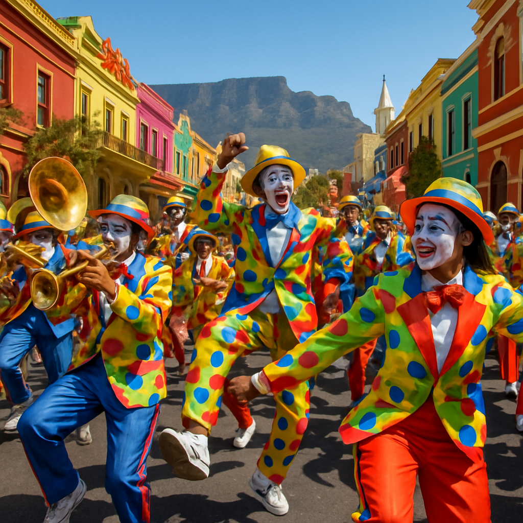 Cape Town Minstrel Carnival - Cape Town Number Painting