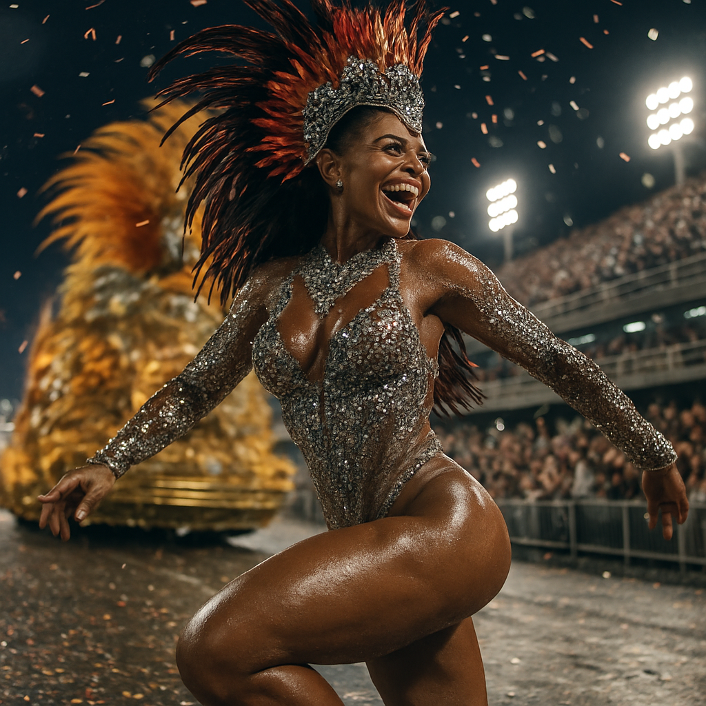 Rio Samba Parade Night DIY paint by numbers
