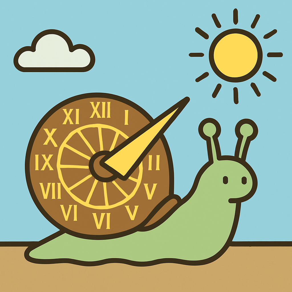 Solar Sundial Snail Paint by numbers kits