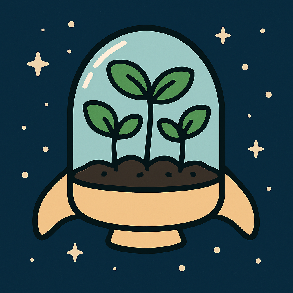 Starship Seedlings painting number kit