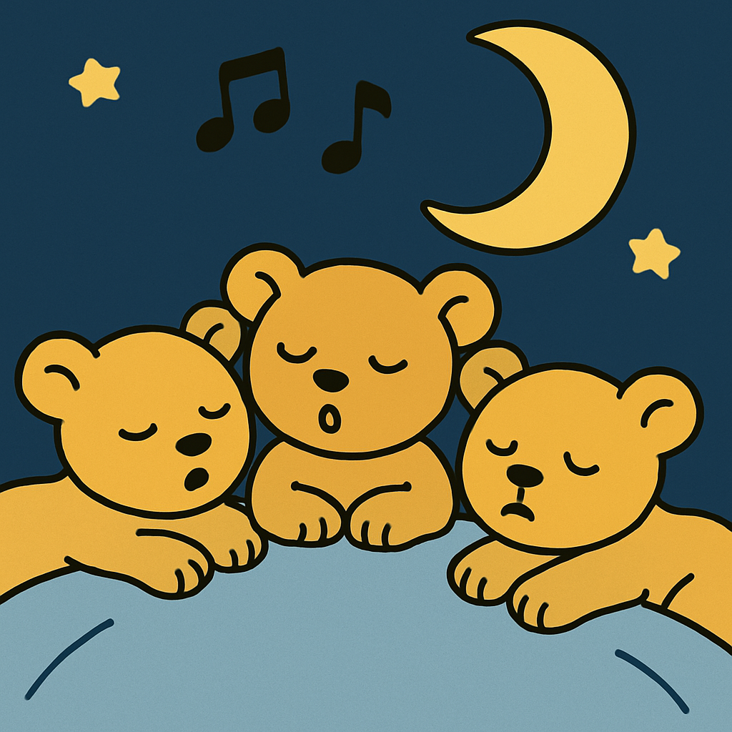 Lullaby Lunar Lions DIY paint by numbers