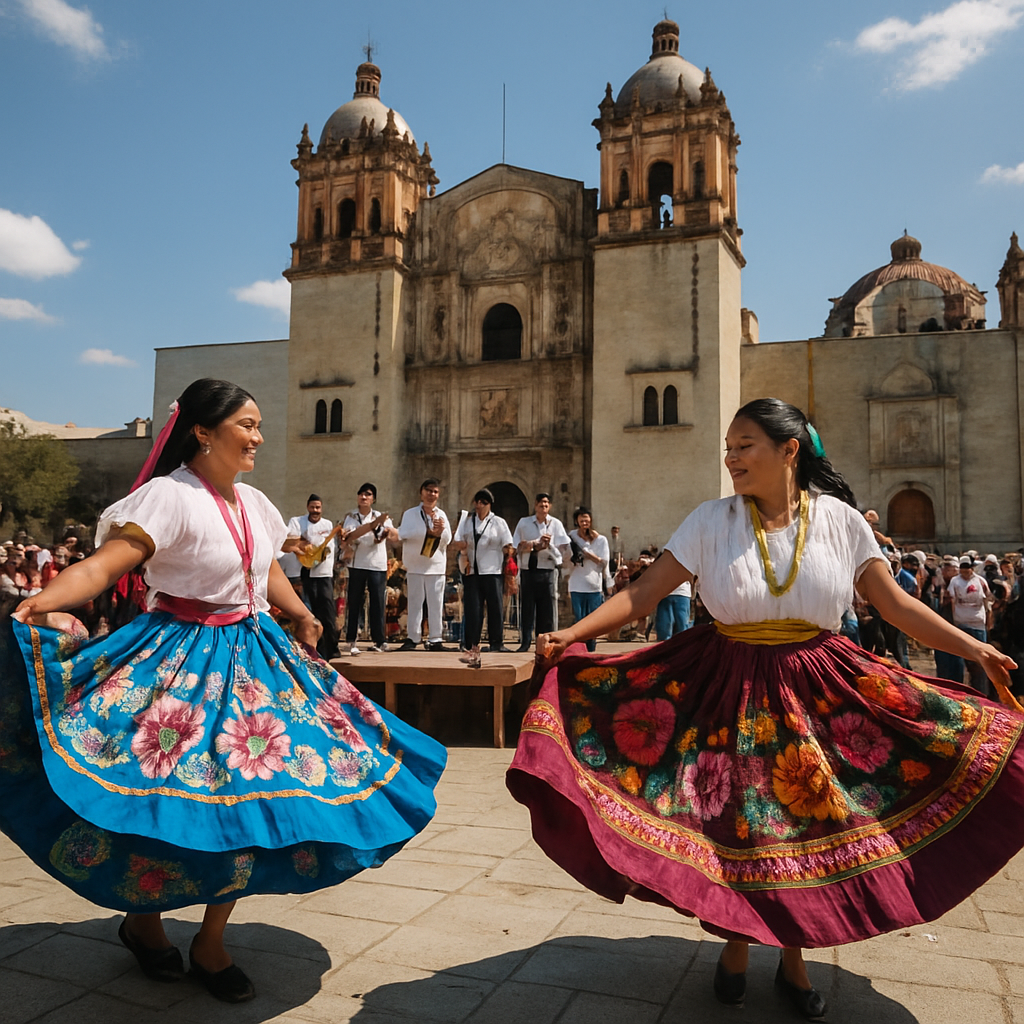 Guelaguetza Dance Festival Oaxaca Painting by numbers kit
