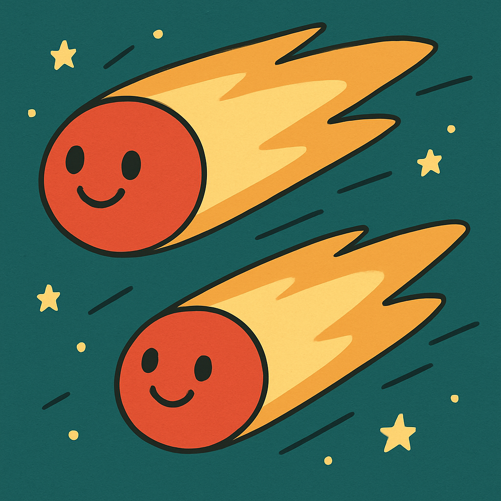 Comet Race Racers paint by numbers