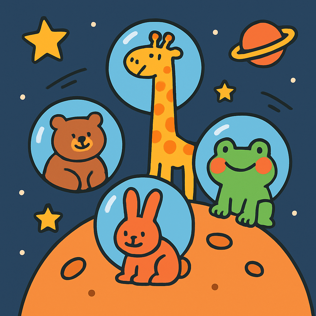 Bubble Planet Zoo paint by numbers