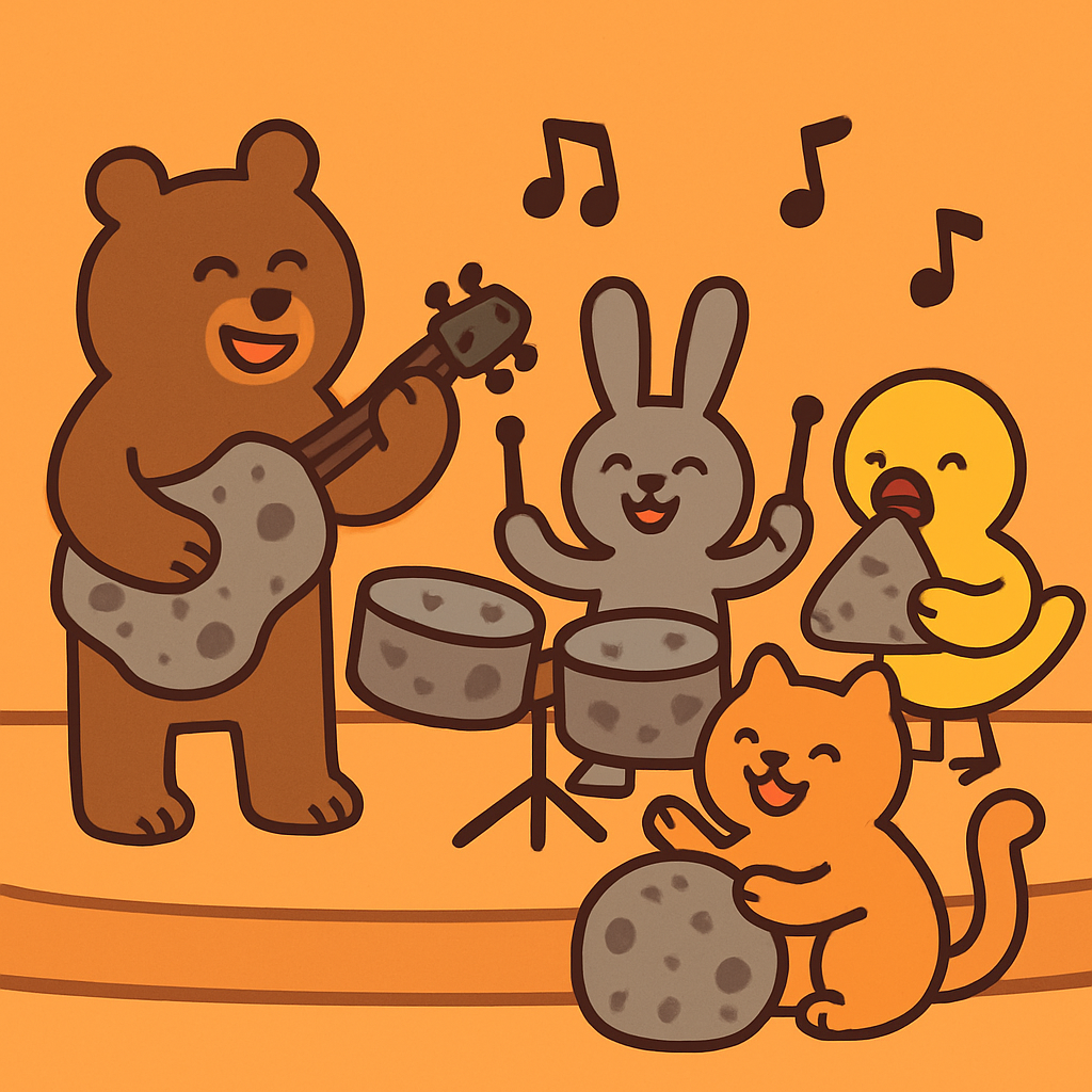 Meteor Melody Band Paint by numbers kits