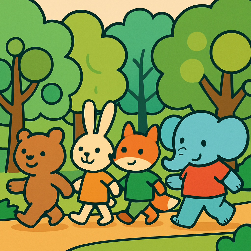 Bubble Forest Explorers paint by color