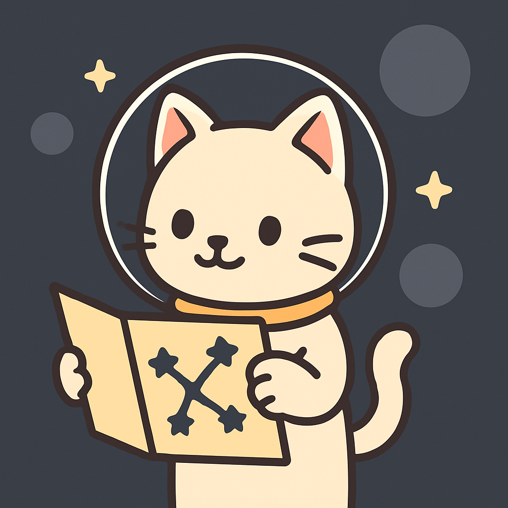Astronaut Kitten Explorer Painting by numbers kit