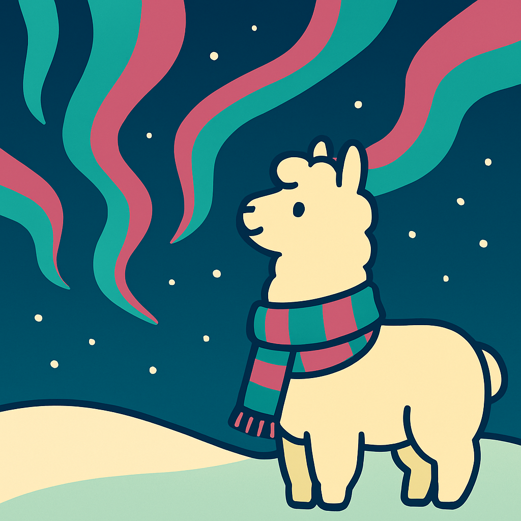 Aurora Alpaca Afternoon Paint by numbers kits