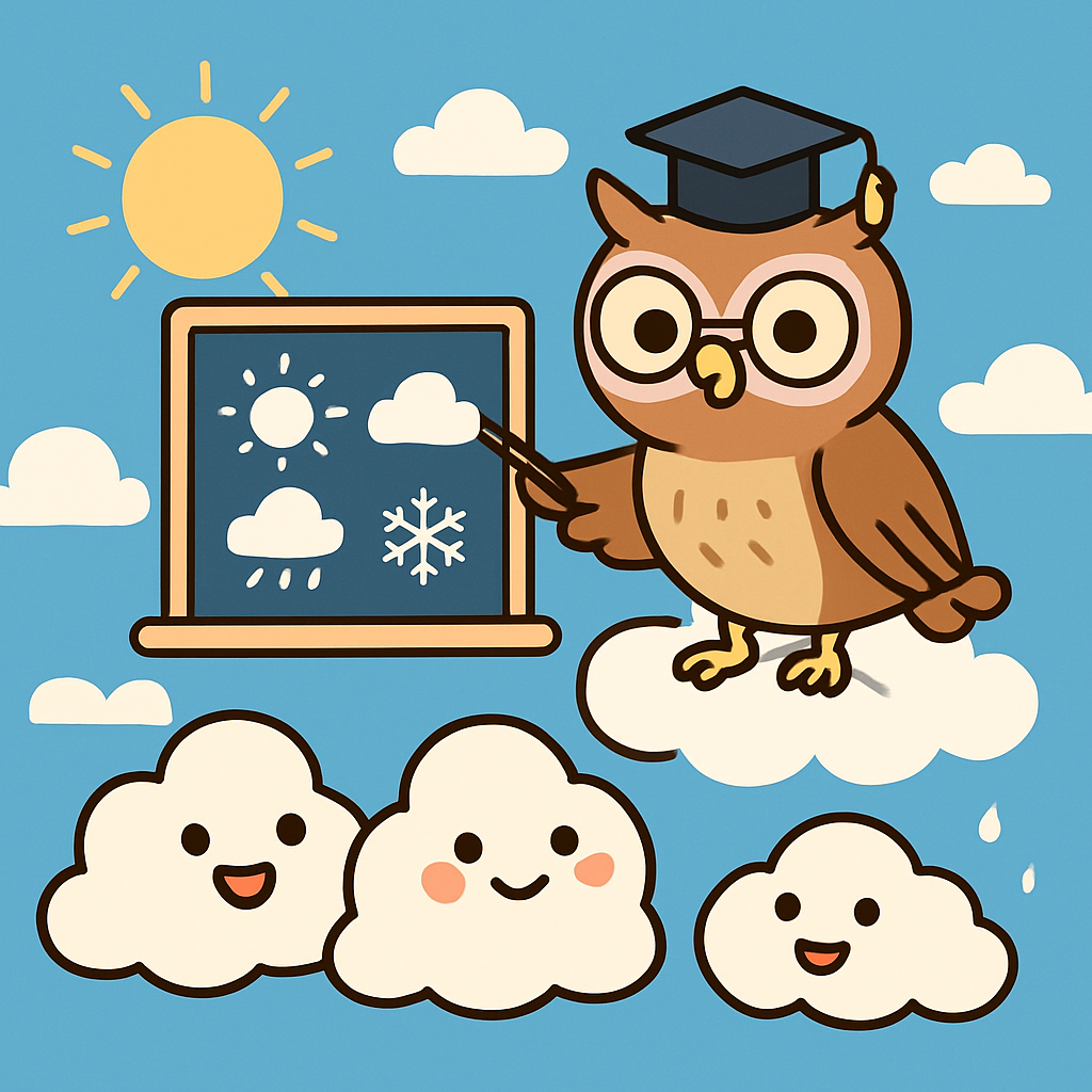 Cloud City Weather Class Painting by numbers kit