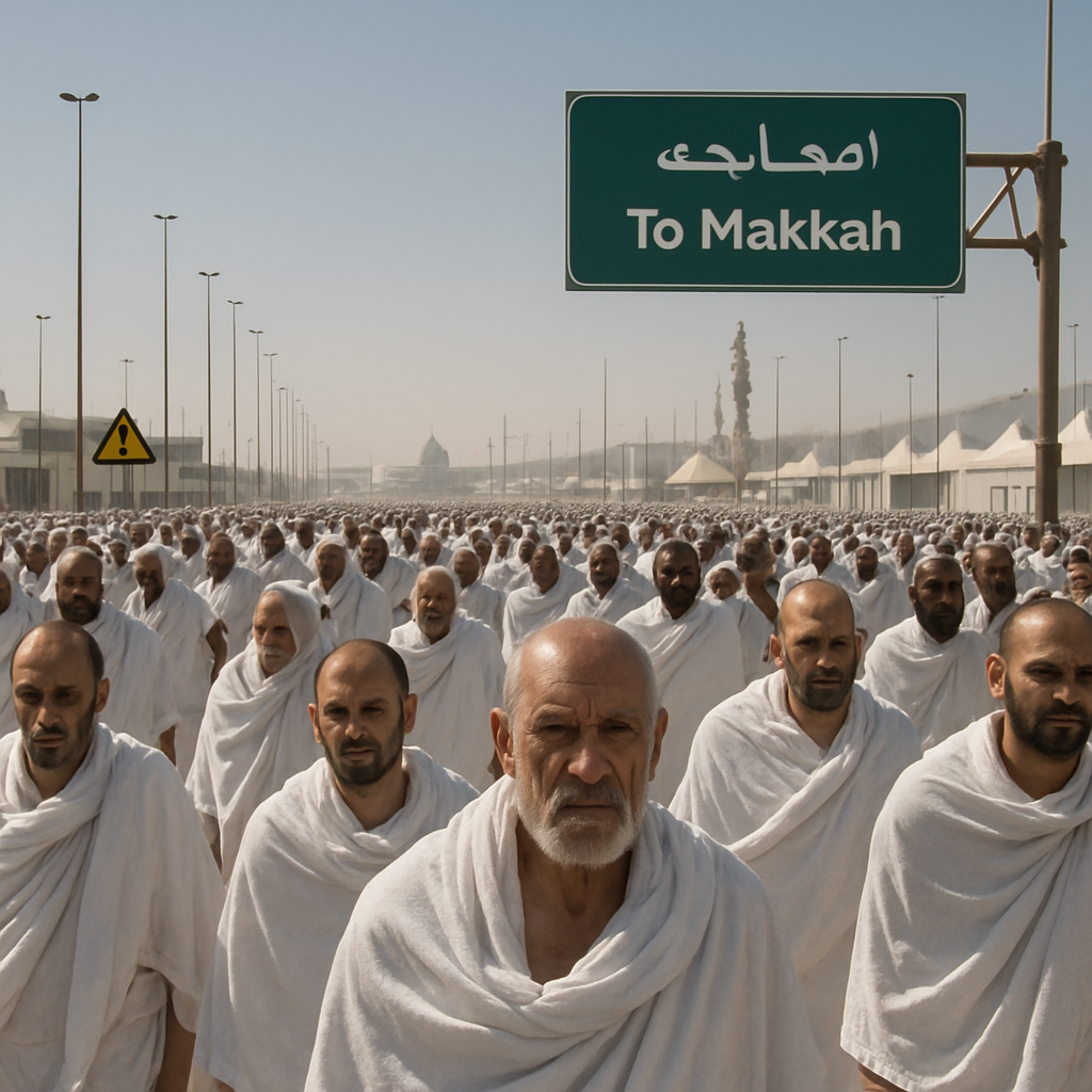 Hajj Pilgrim Walk Paint by numbers kits