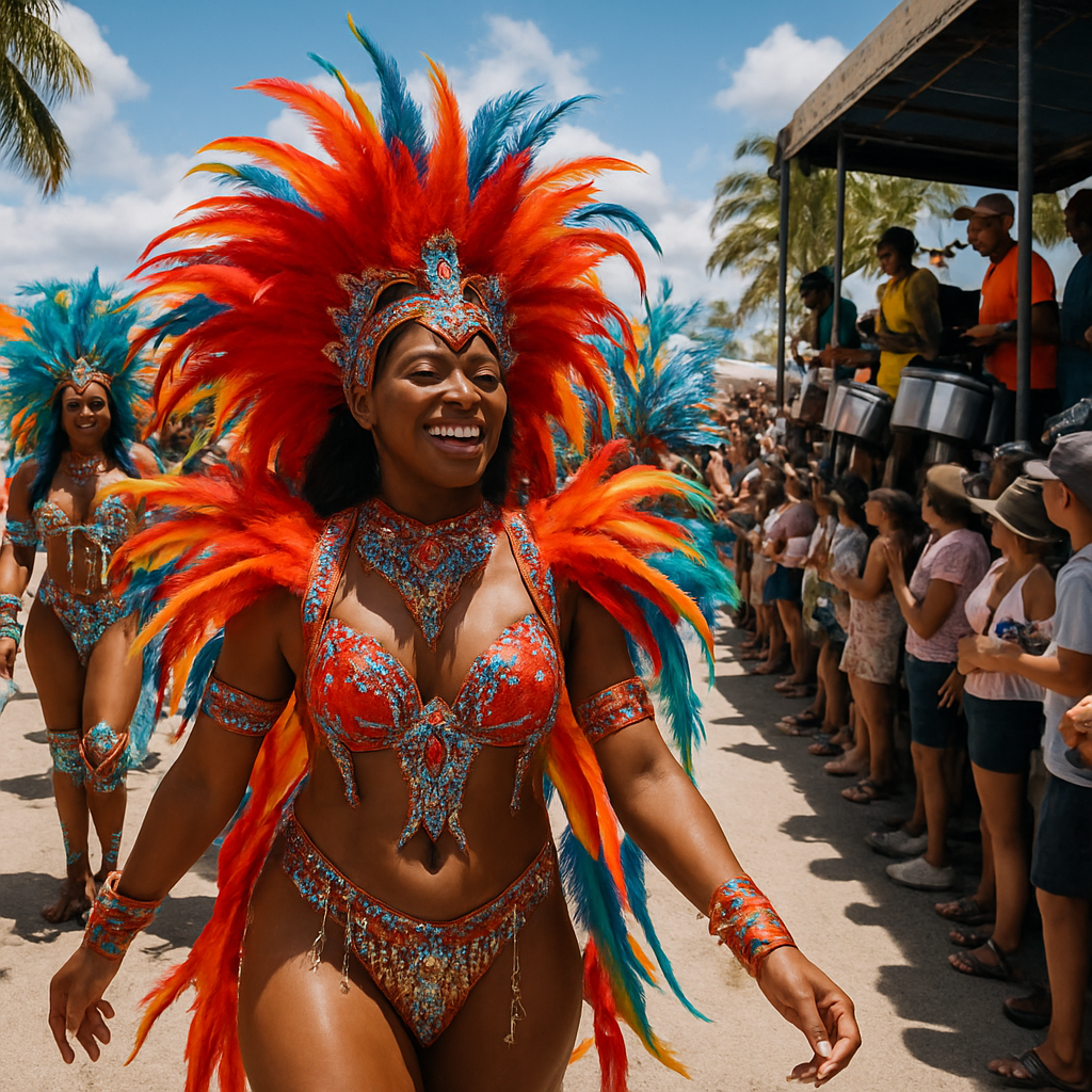Trinidad Crop Over Parade Numbered painting kits