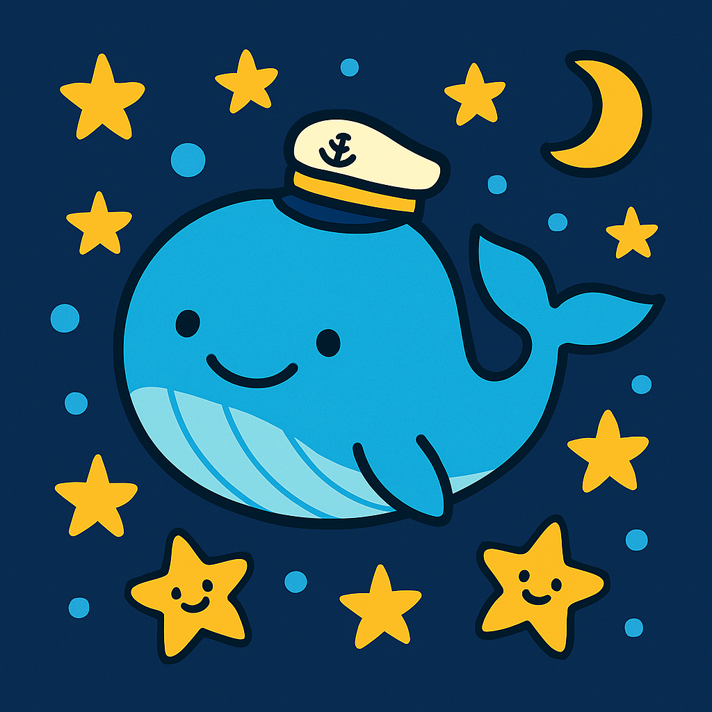 Starry Whale Parade Numbered painting kits