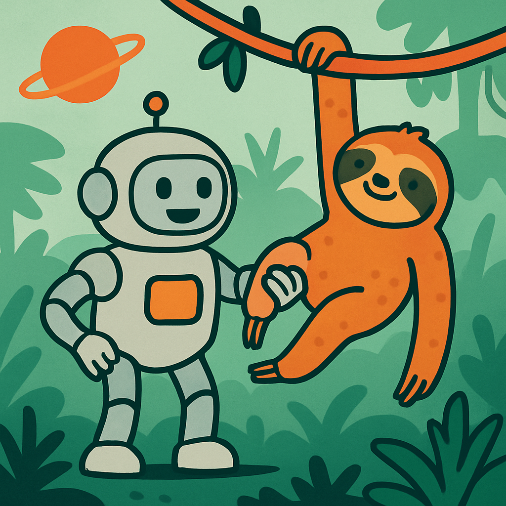 Robot Rainforest Rescue Numbered painting kits