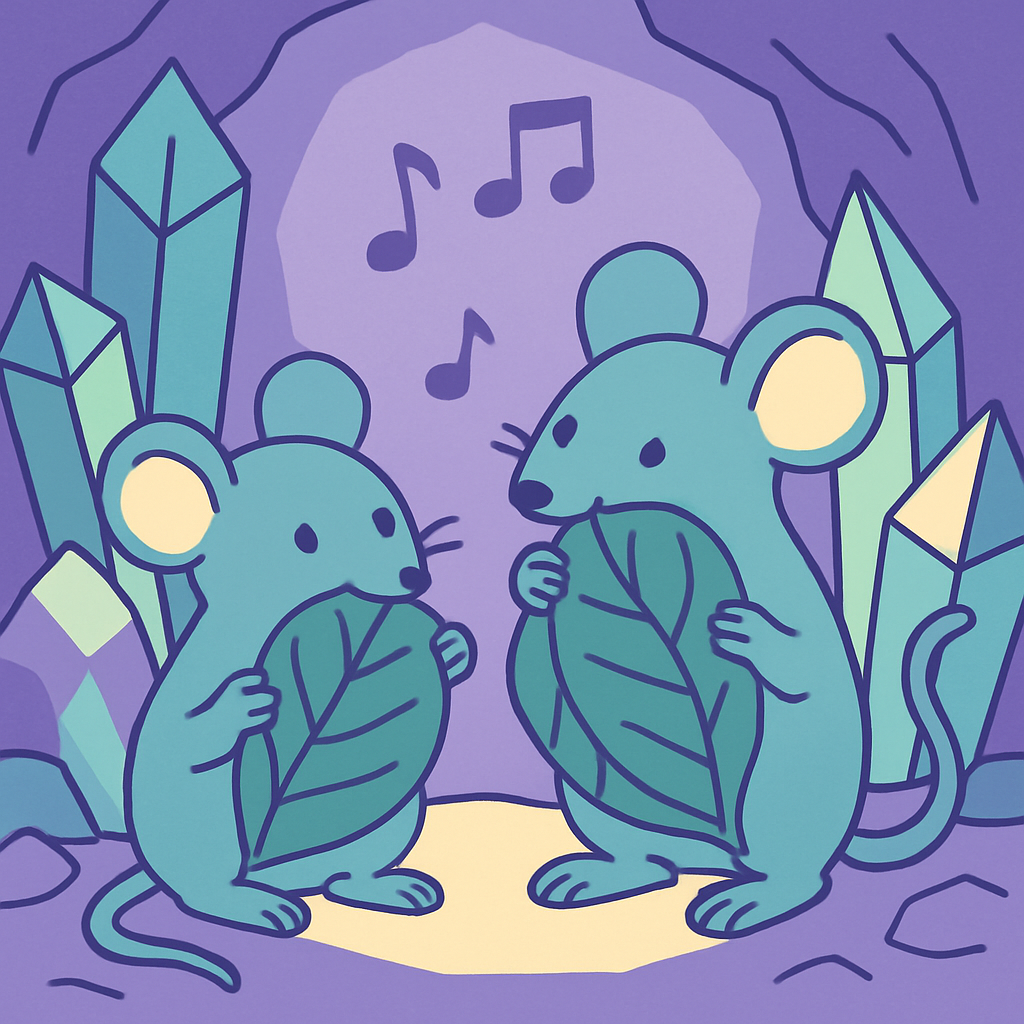 Crystal Cave Composers Number painting