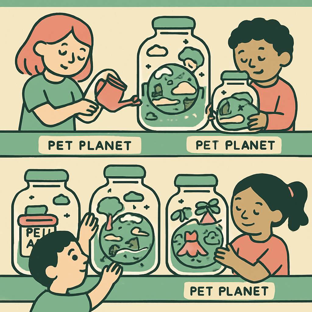 Pocket Planet Pets DIY paint by numbers