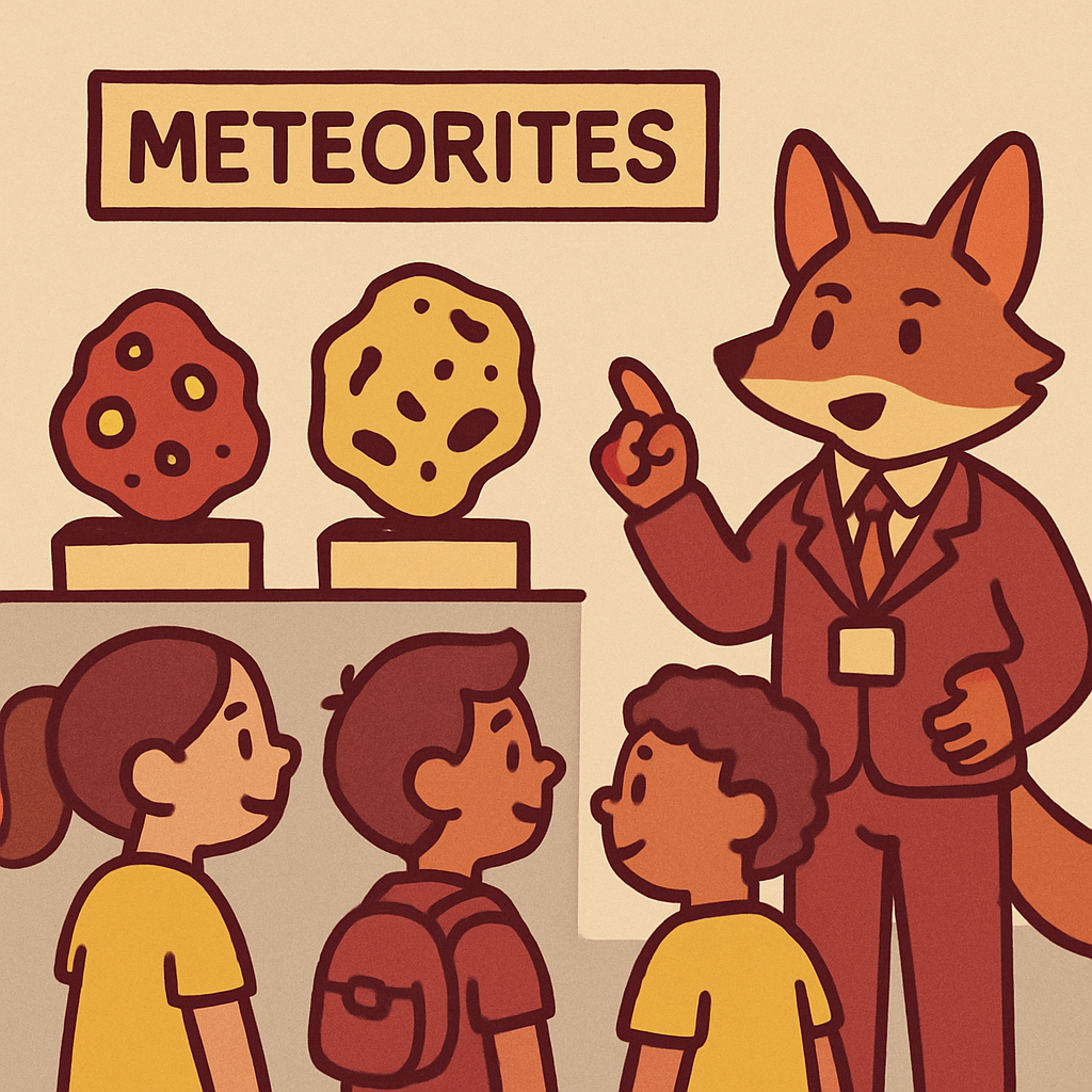 The Little Meteor Museum paint by number