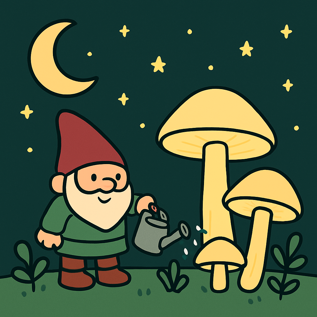 Galactic Garden Gnome Numbered painting kits