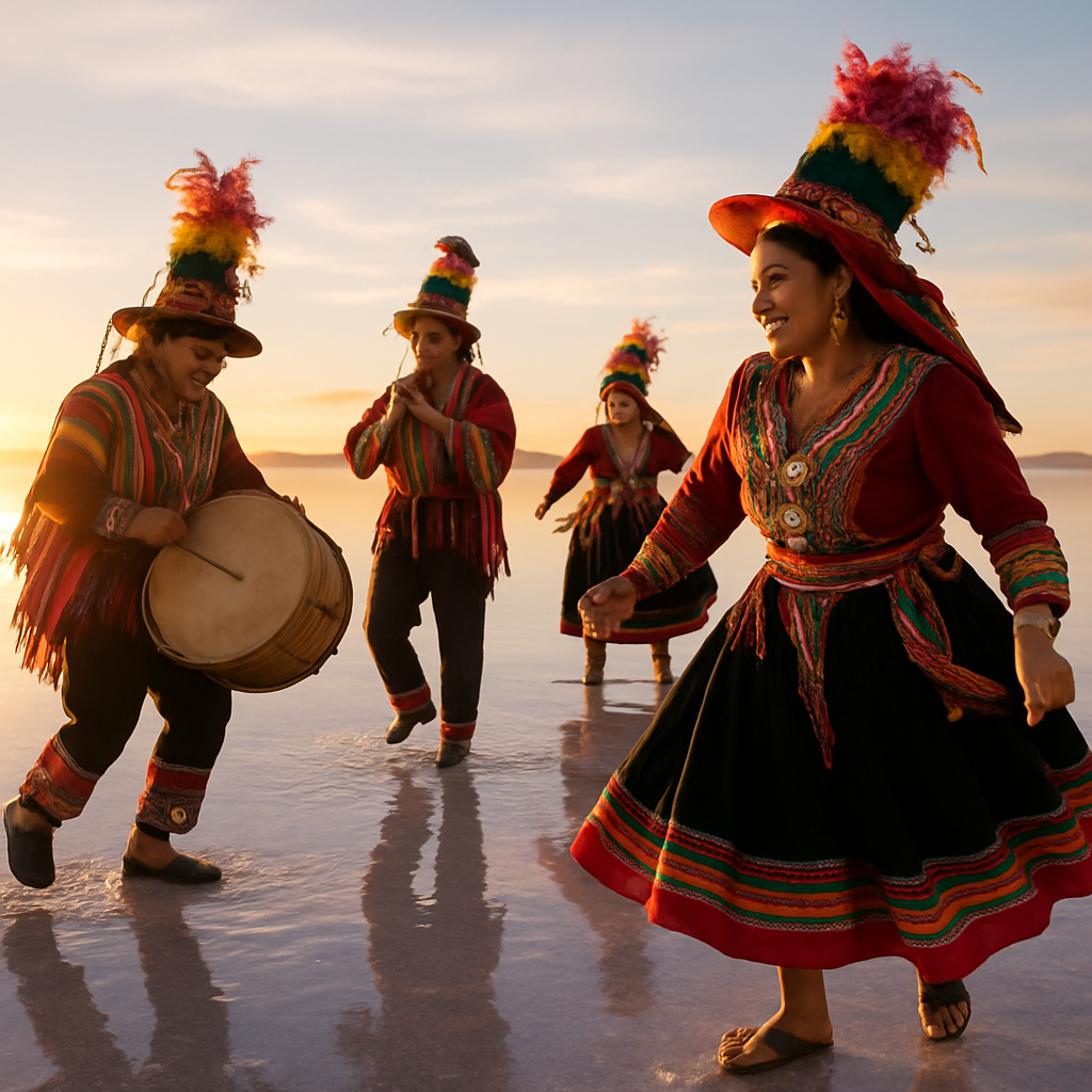 Festival Of The Sun Uyuni Salt Flats DIY paint by numbers
