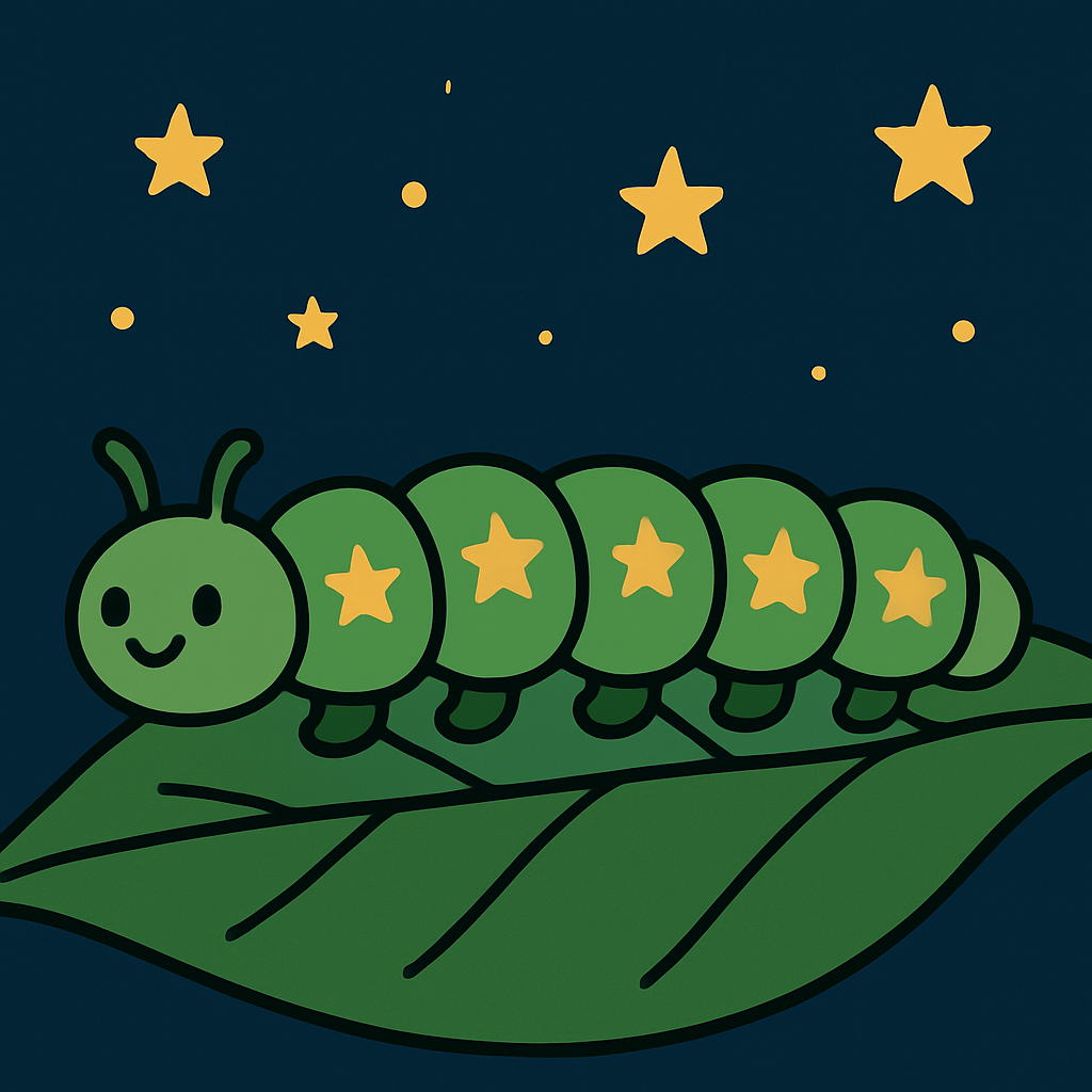 Constellation Caterpillar Painting by numbers kit
