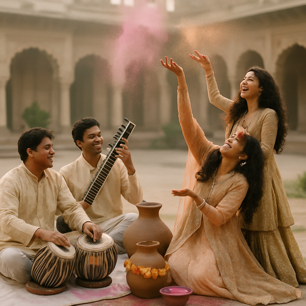 Holi Rangotsav Udaipur Heritage Paint by numbers kits