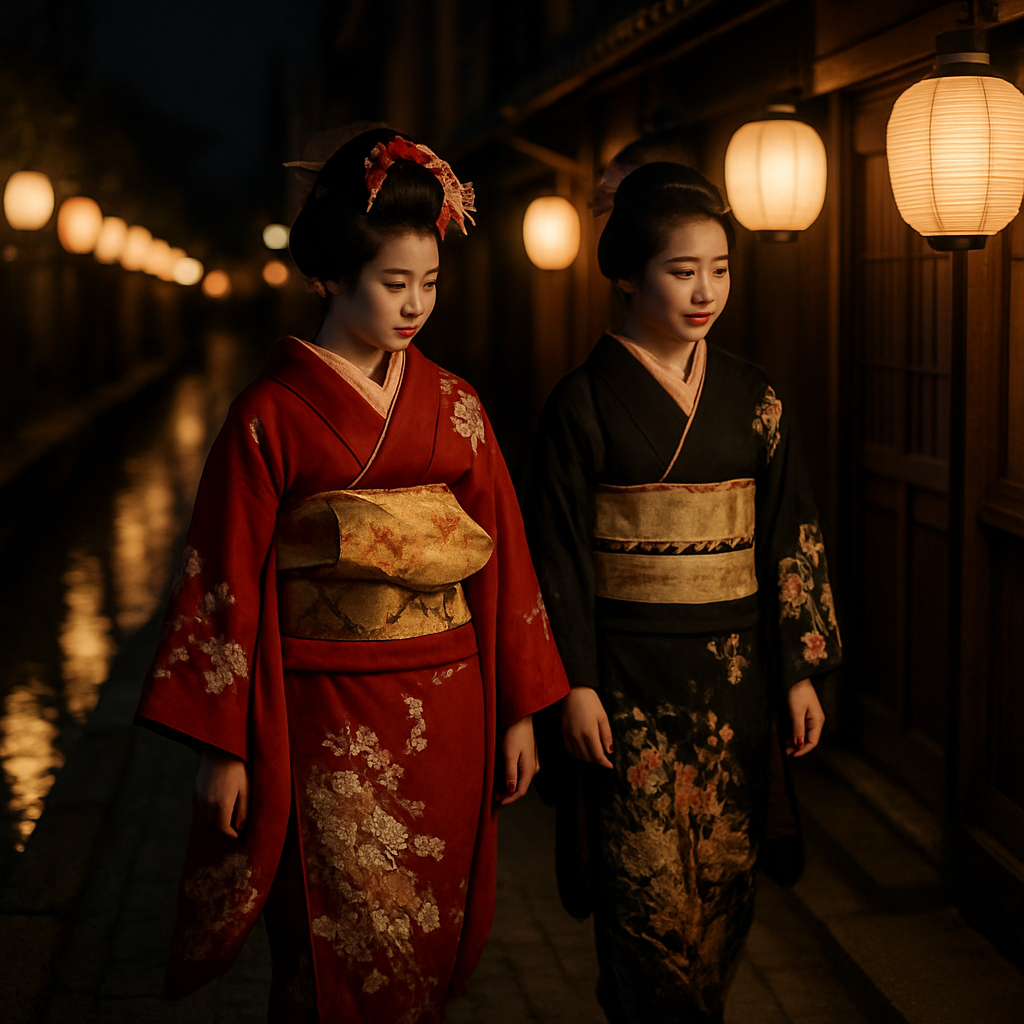 Gion Lantern Night Procession Kyoto Paint by numbers kits