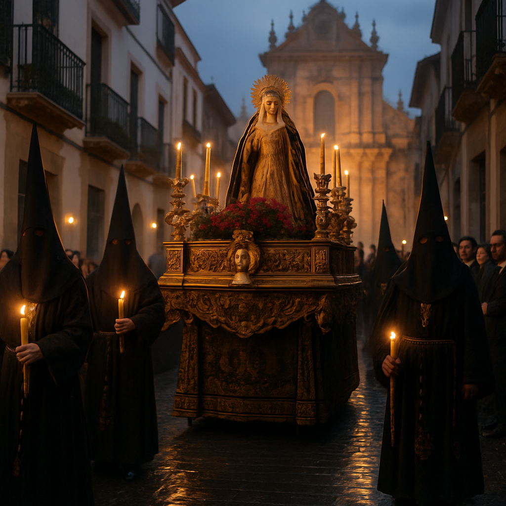 Semana Santa Procession Spain Paint by numbers art