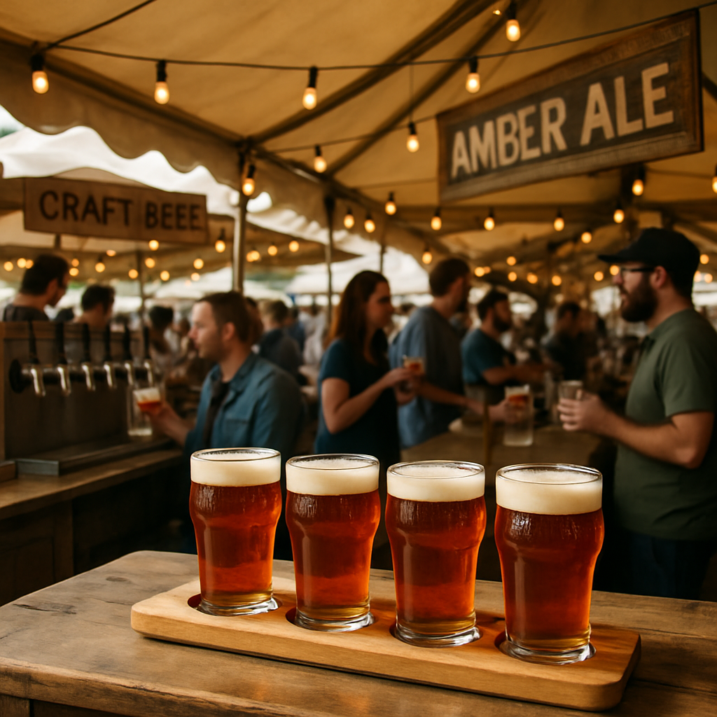 Semana De La Cerveza Market paint by numbers