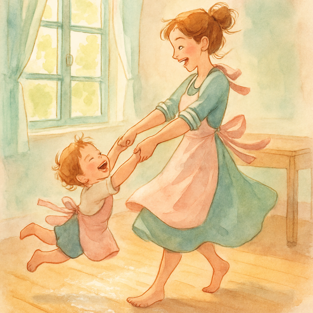 Kitchen Dance Morning paint by numbers