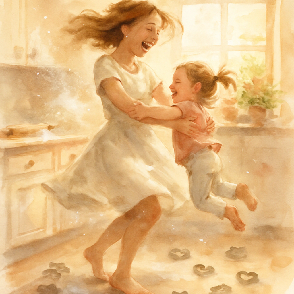 Kitchen Dance And Flour Kisses Paint by numbers kits