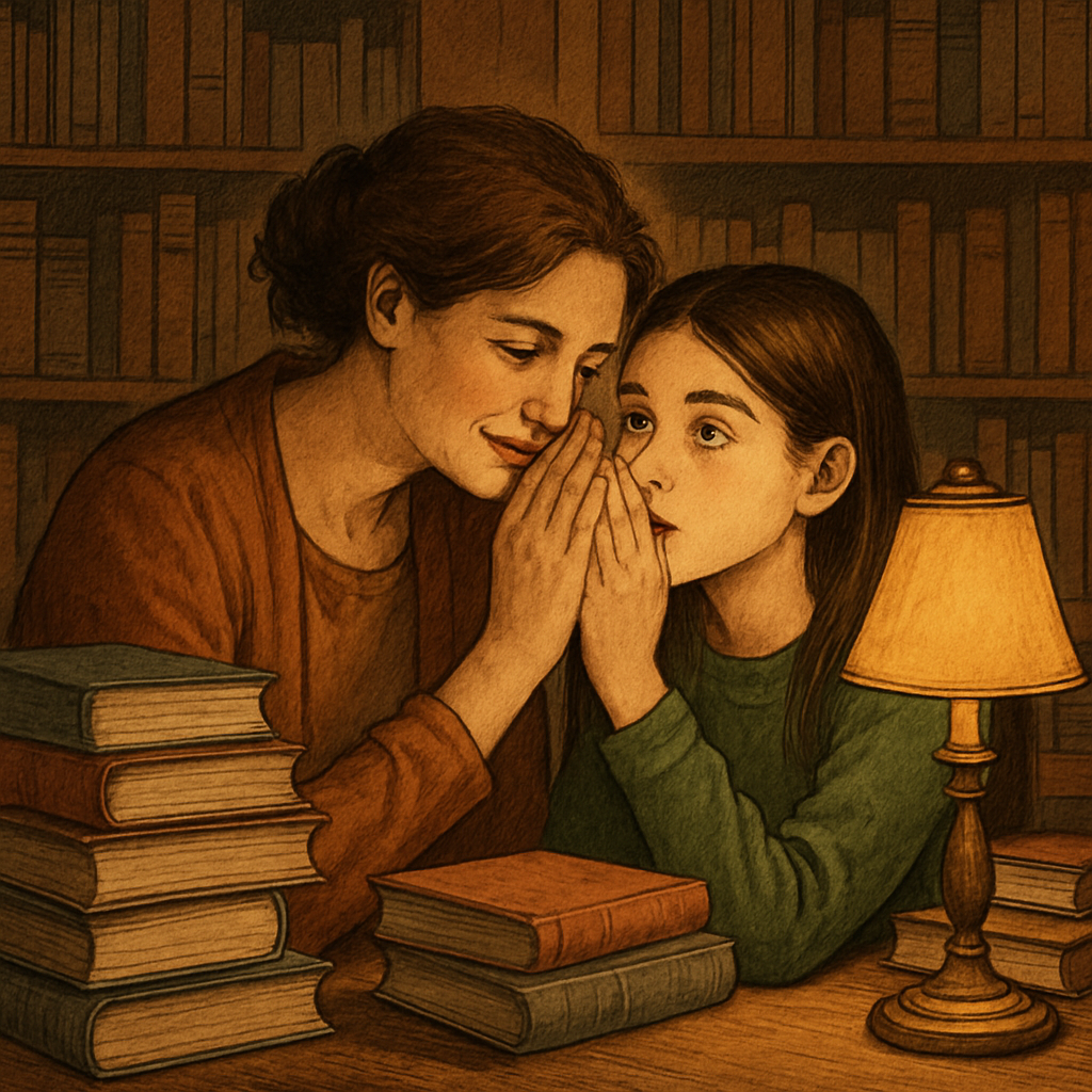 Library Nook Whispered Secrets paint by numbers