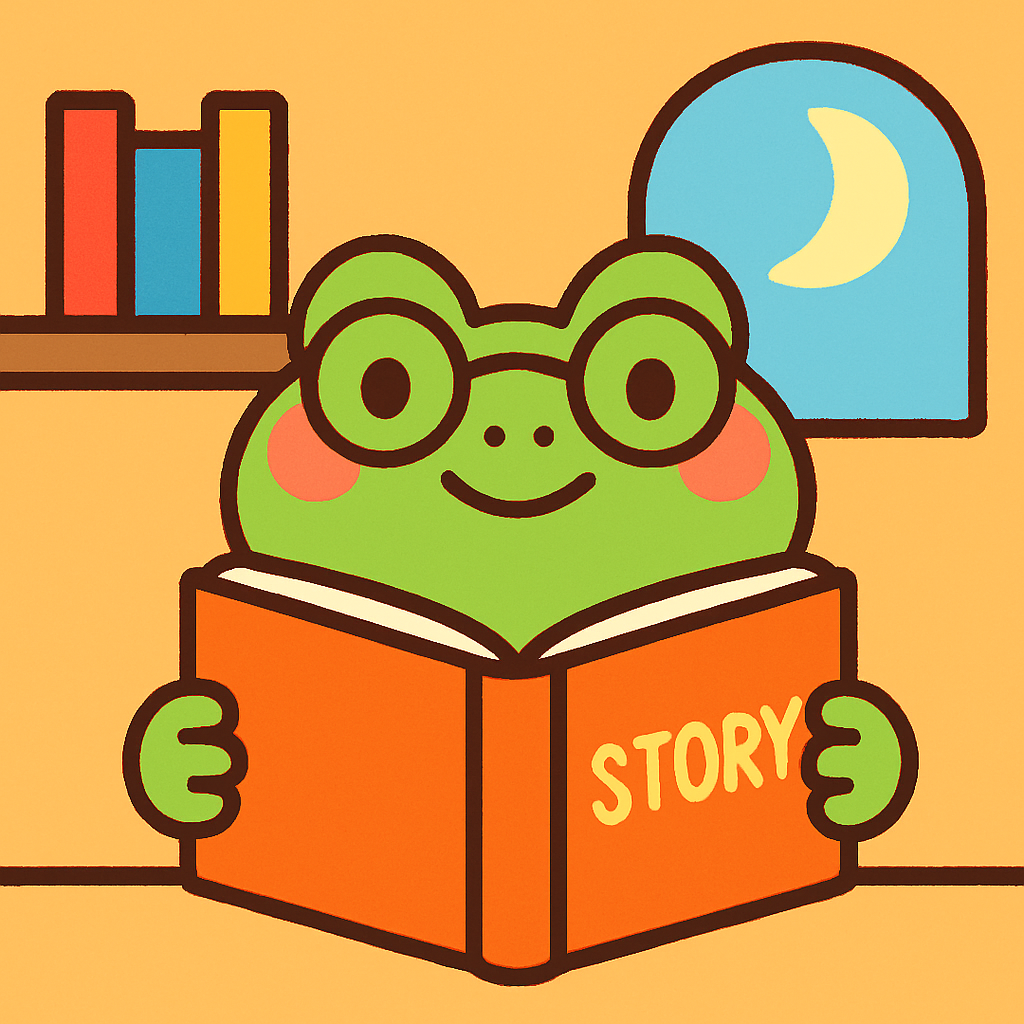 Lunar Frog Librarian DIY paint by numbers