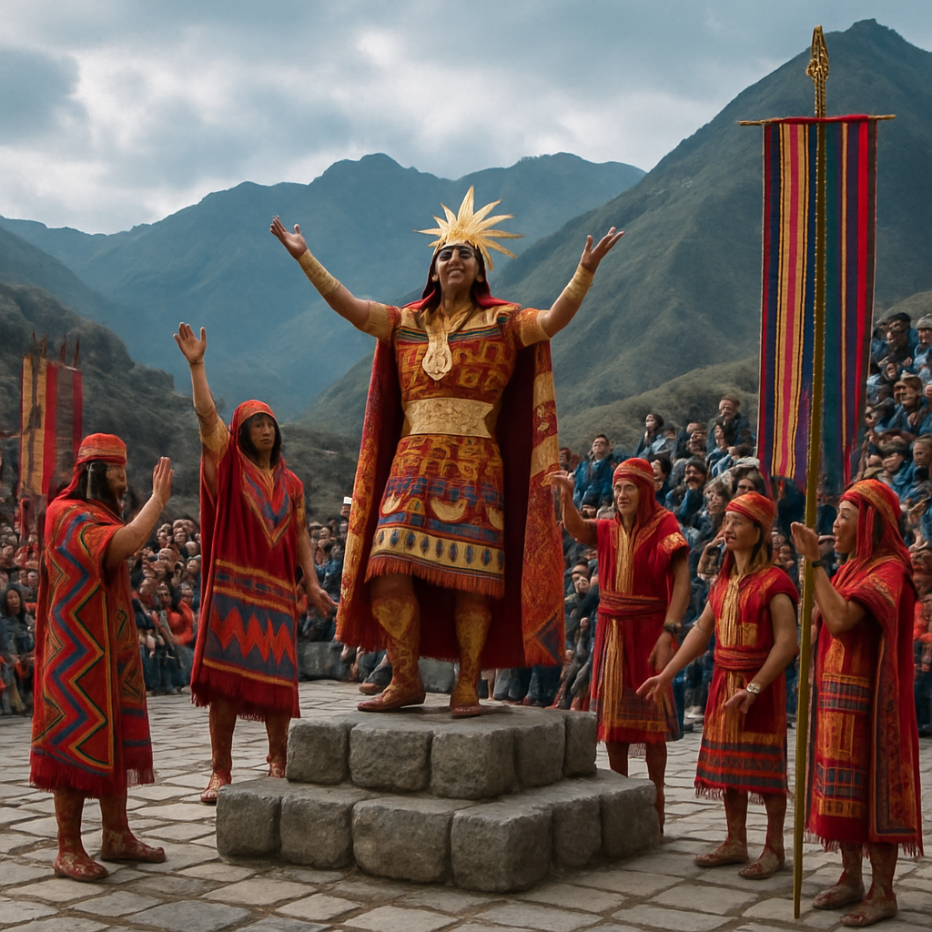 Inti Raymi Cuzco Highlands paint by number