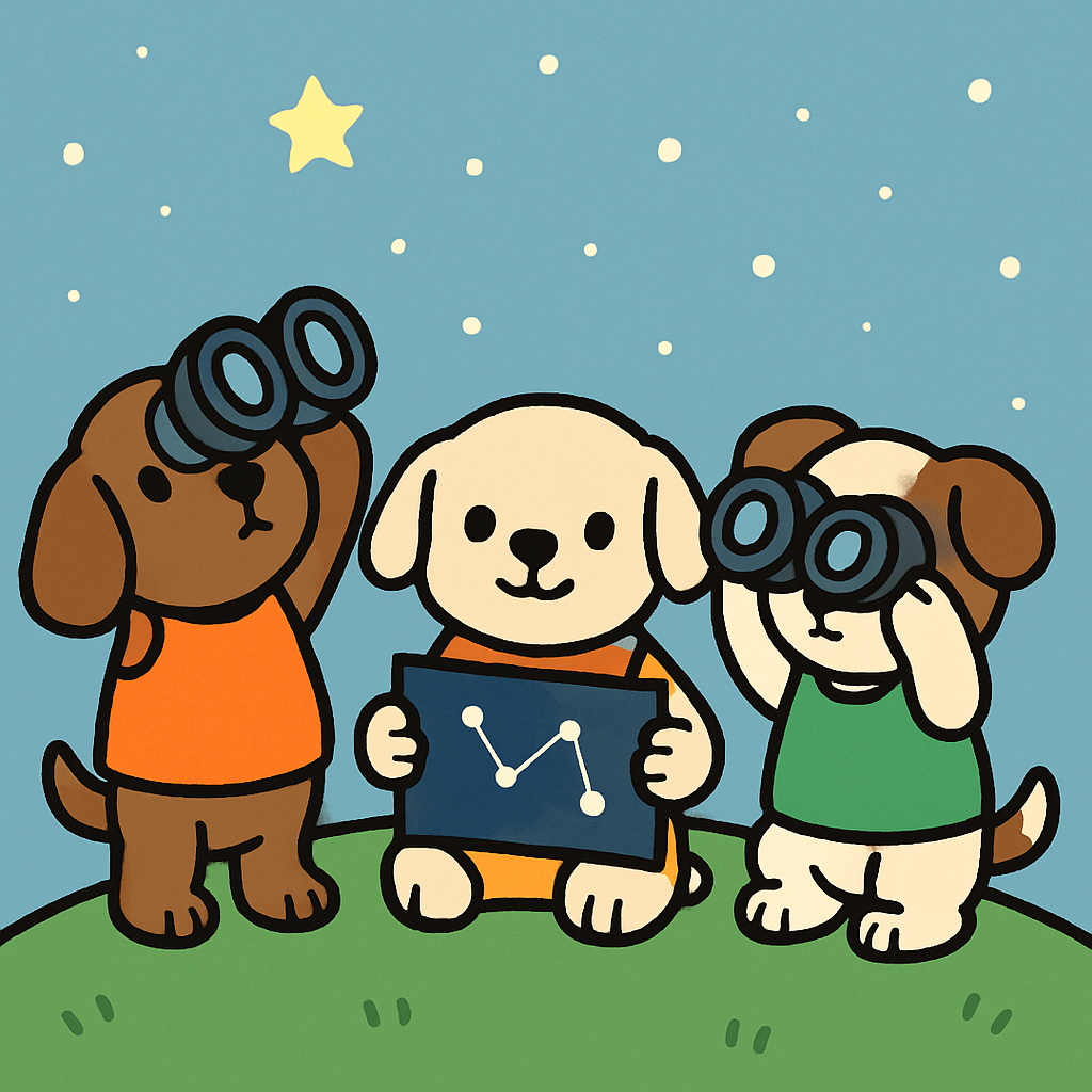 Planet Patrol Puppies paint by color