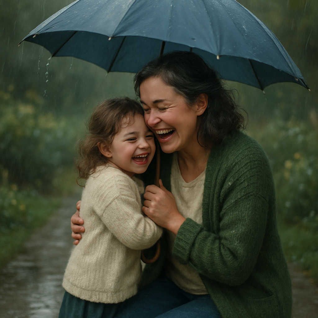 Backyard Rain Shelter Hug paint by numbers