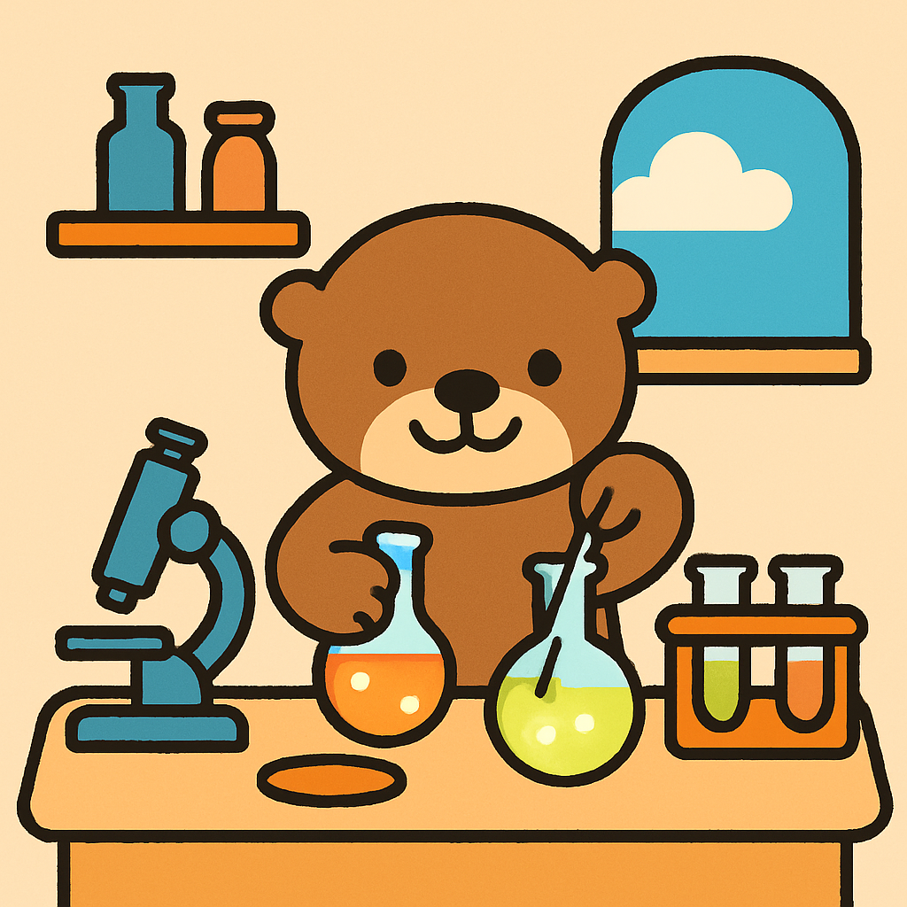 Orbiting Otter Science Lab Paint by numbers kits