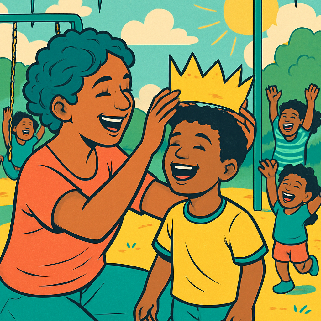 Playground Crown Ceremony Paint by numbers kits