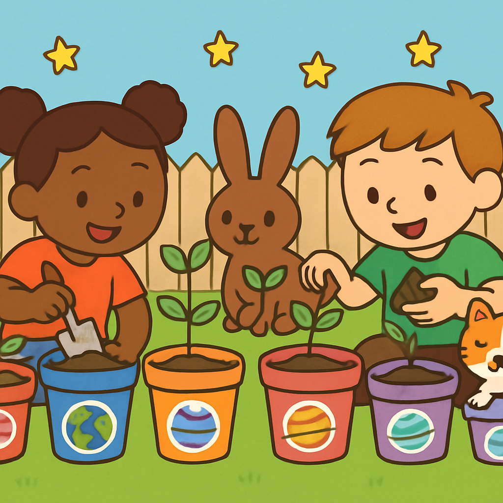 Galactic Gardeners Club Number painting