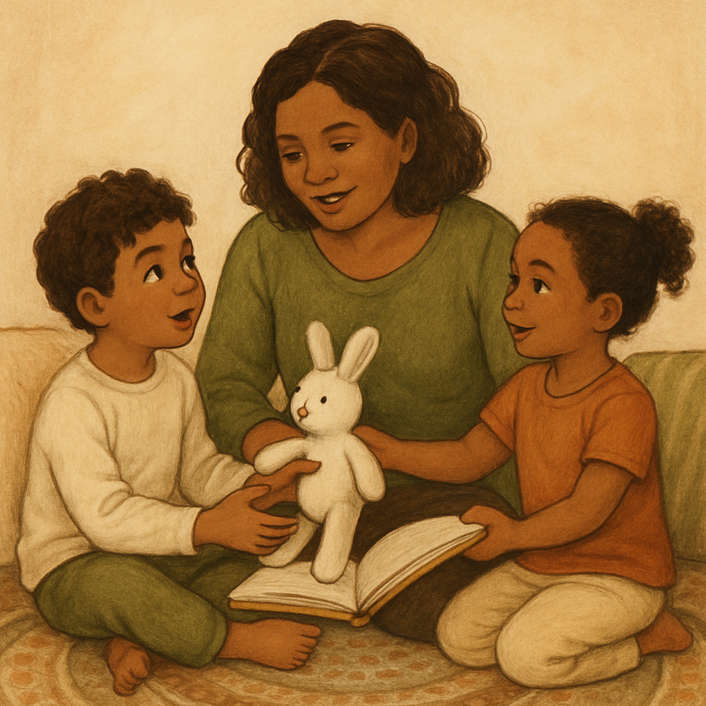 Sibling Story Circle Paint by numbers kits