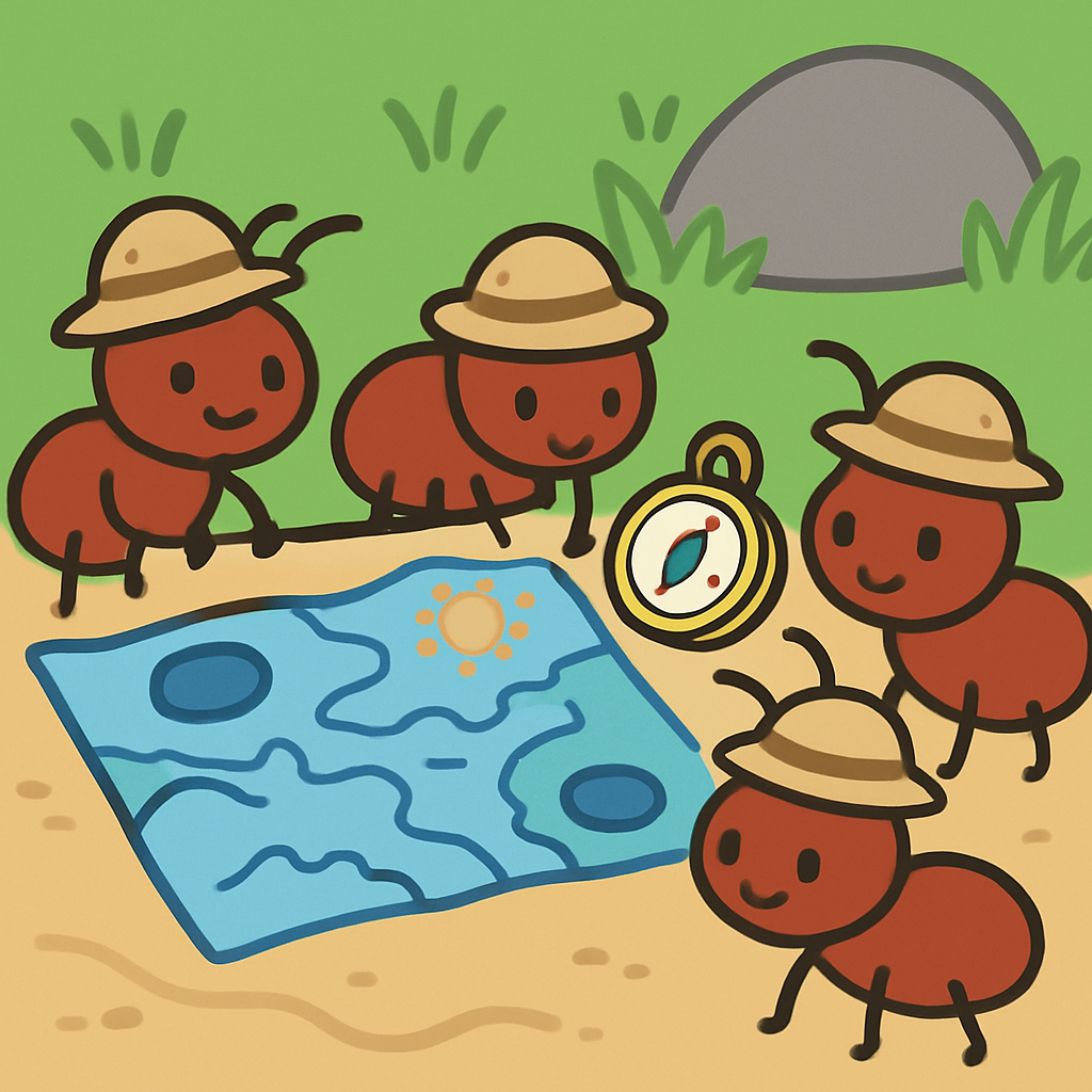 Astro Ant Adventure Club Paint by numbers art