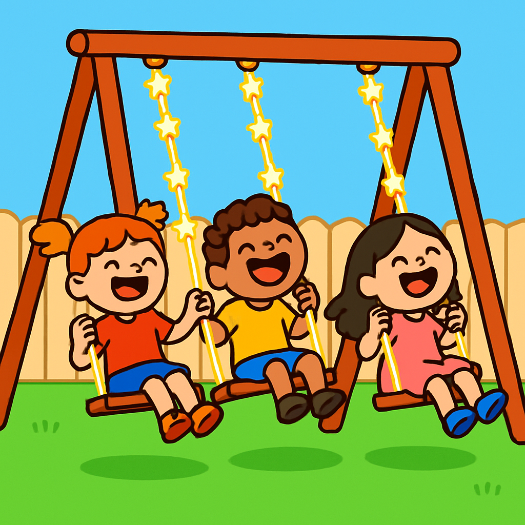 Starglow Swing Set Paint by numbers kits
