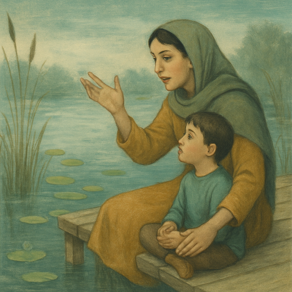 Fishing Pond Storytime Paint by numbers kits