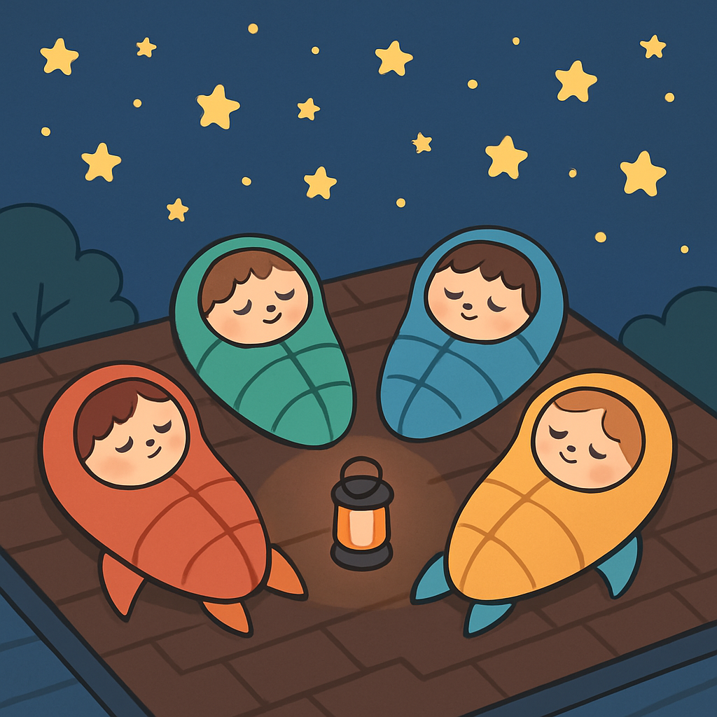 Stellar Sleepover Slumber Paint by numbers kits