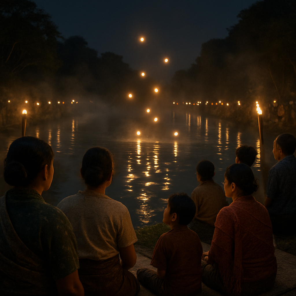Naga Fireball Mekong Night Spectacle Paint by numbers kits