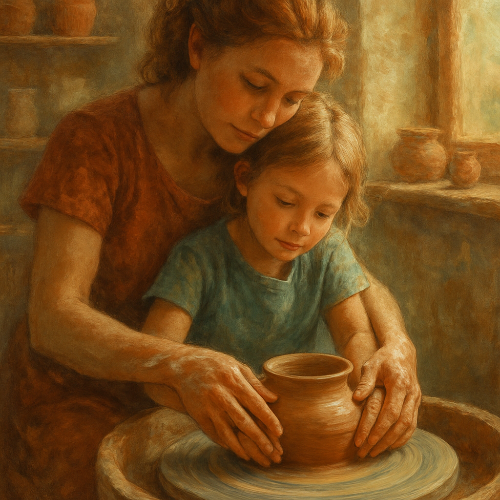 Pottery Wheel Imprint paint by numbers