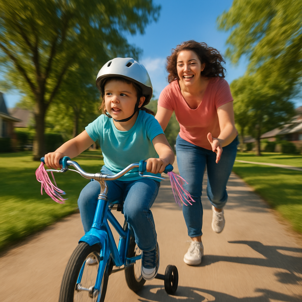 First Bike Ride Triumph Paint by numbers art