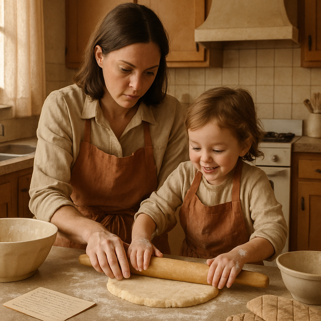 Kitchen Baking Teach In Numbered painting kits