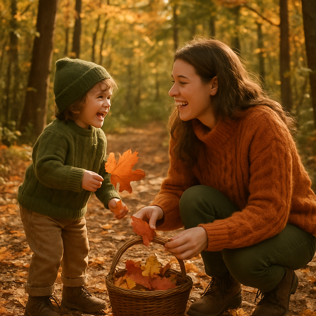 Autumn Leaf Hunt paint by number