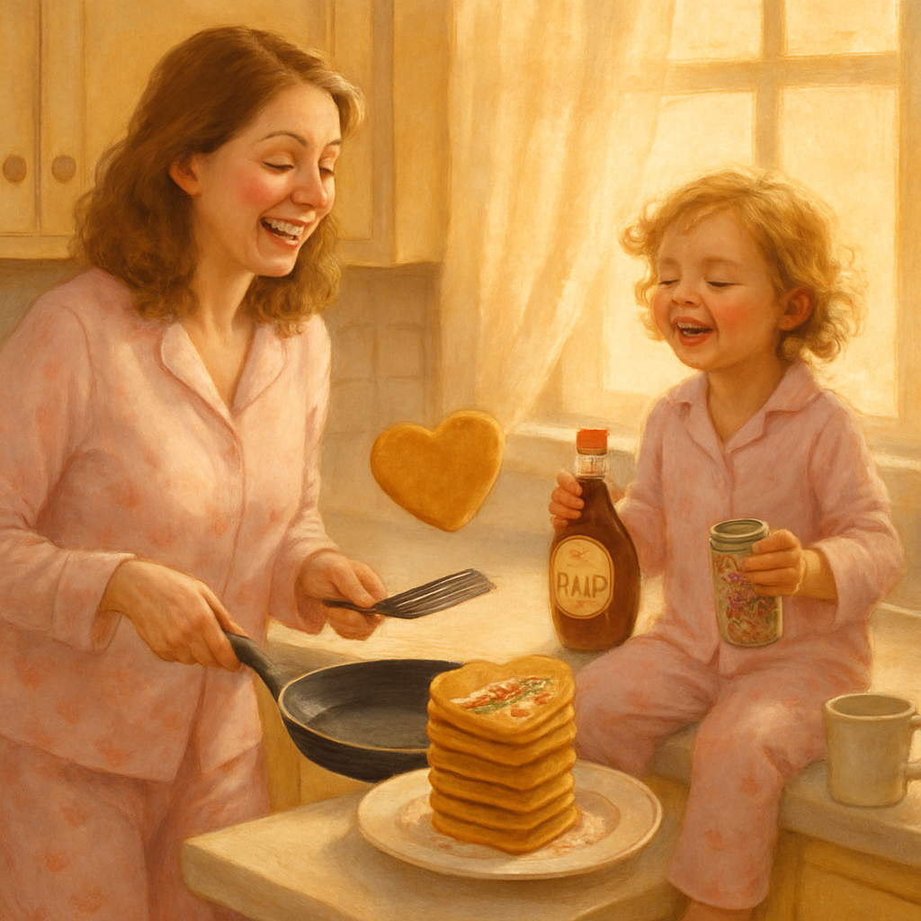 Pajama Pancake Surprise paint by color