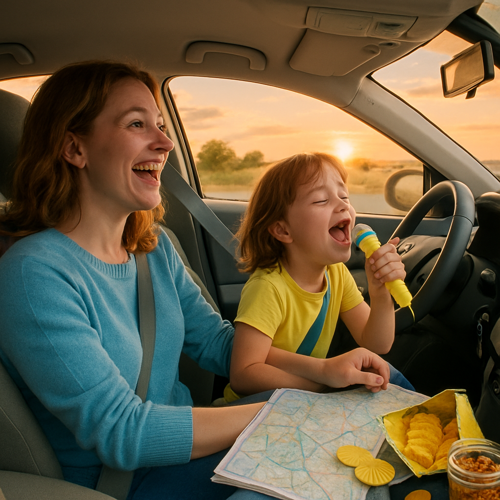 Car Ride Sing Along DIY paint by numbers