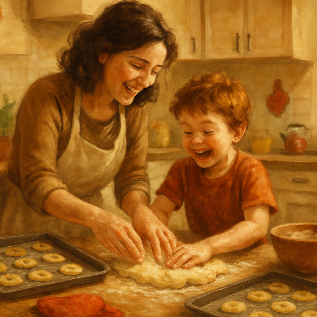 Baking Joy Together paint by number